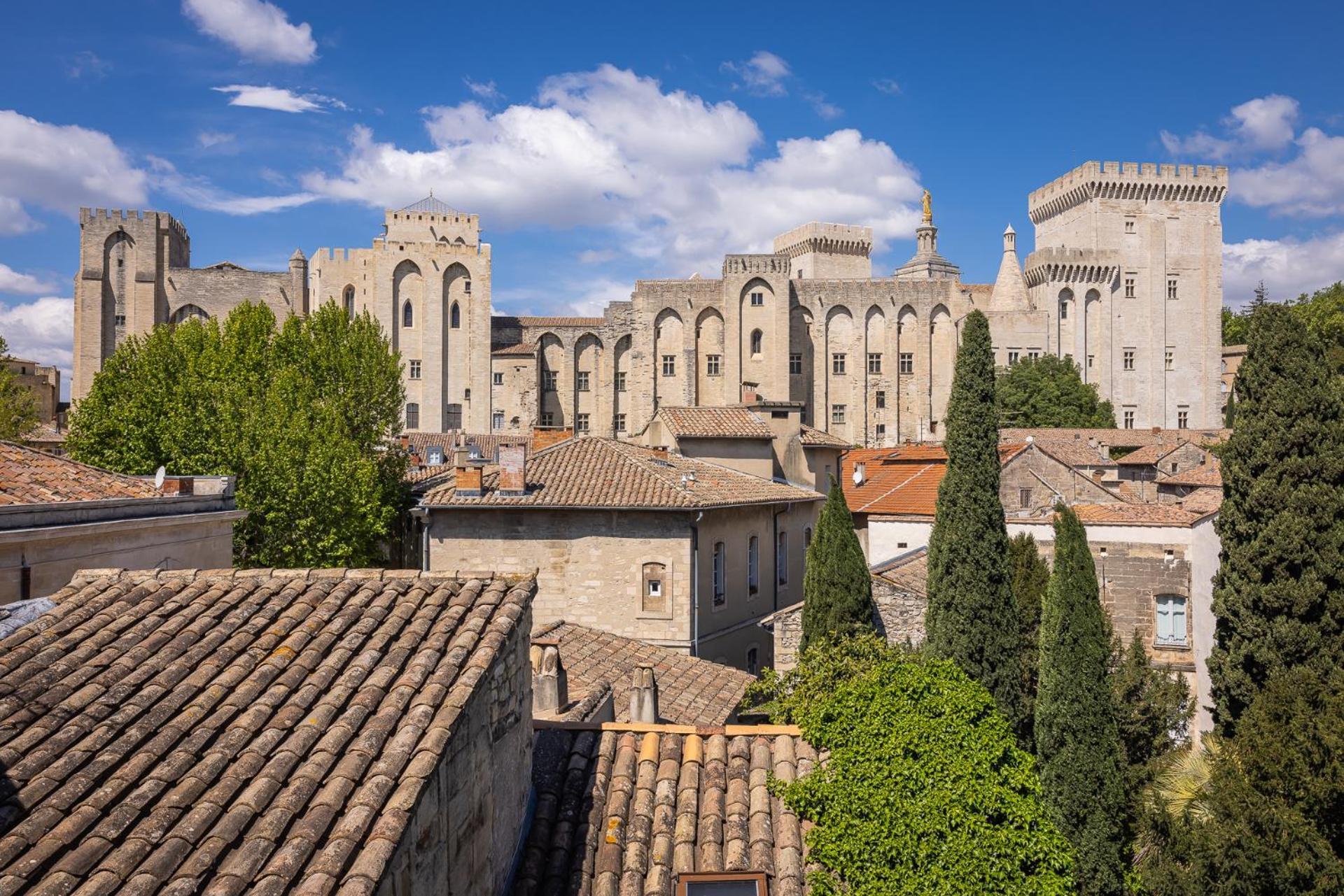 Avignon Intra-Muros, Vue Palais Des Papes Εξωτερικό φωτογραφία